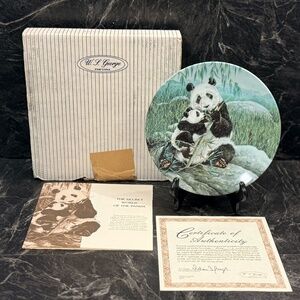 W.L. George “A Mother’s Cure” by Joyce Bridgett Collector Plate